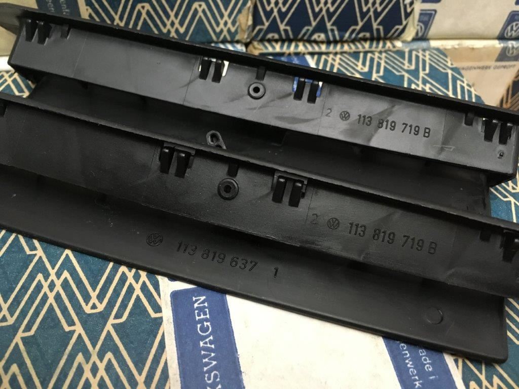 Vw Nos 113 819 635 Dash Vent Pair